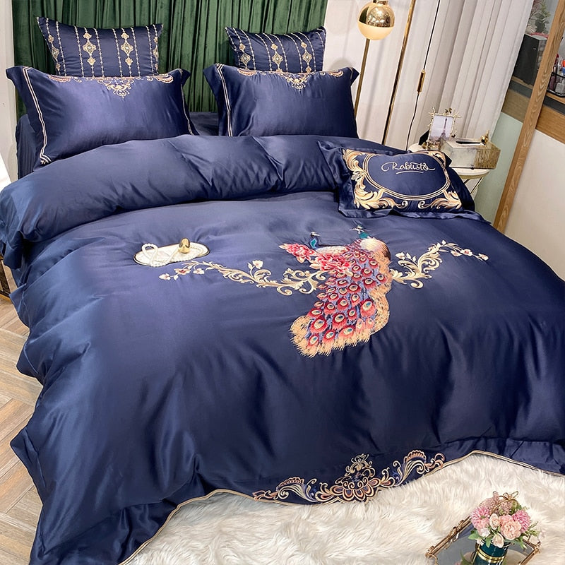 Sapphire Duvet Cover Set - Bed - DINIBLO 