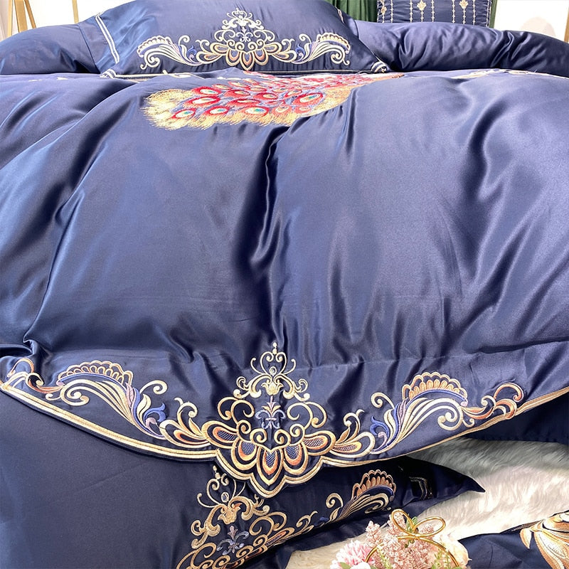 Sapphire Duvet Cover Set - Bed - DINIBLO 