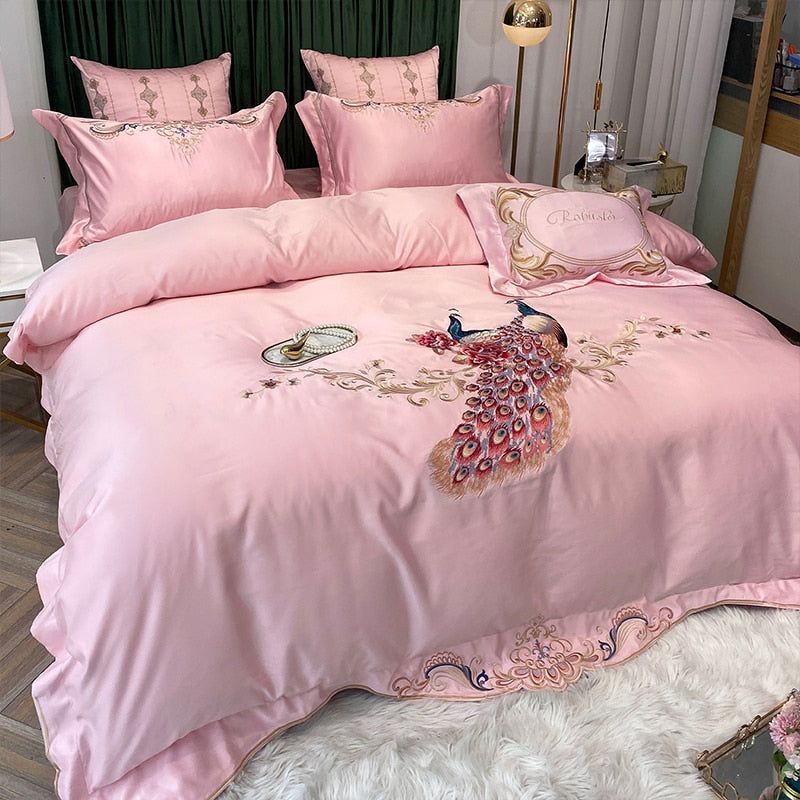 Lavender Duvet Cover Set - Bed - DINIBLO 