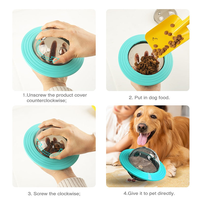 Dog Treat Dispensing Toy - Dog Toys - DINIBLO 