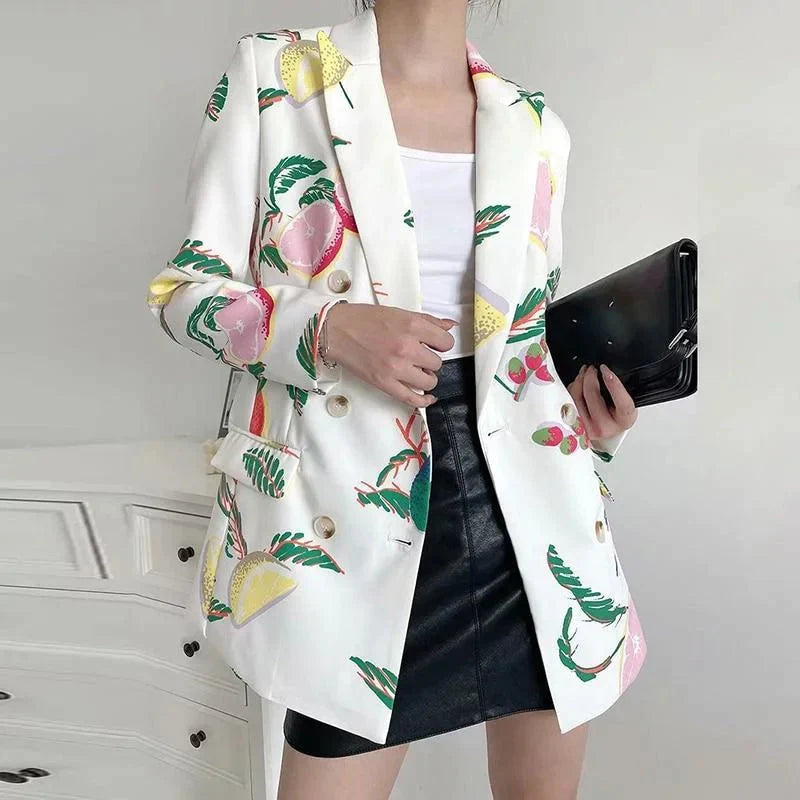 The Tropicana Long Sleeve Blazer -  - DINIBLO 