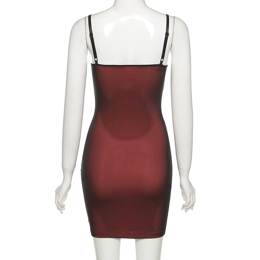 Mesh Double Layer Mini Dress - Dresses - DINIBLO 