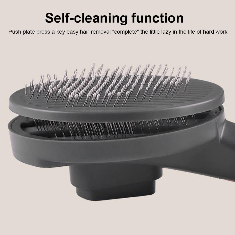 Pet Hair Remover Grooming Slicker Brush - Pet Combs & Brushes - DINIBLO 