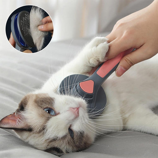 Pet Hair Remover Grooming Slicker Brush - Pet Combs & Brushes - DINIBLO 