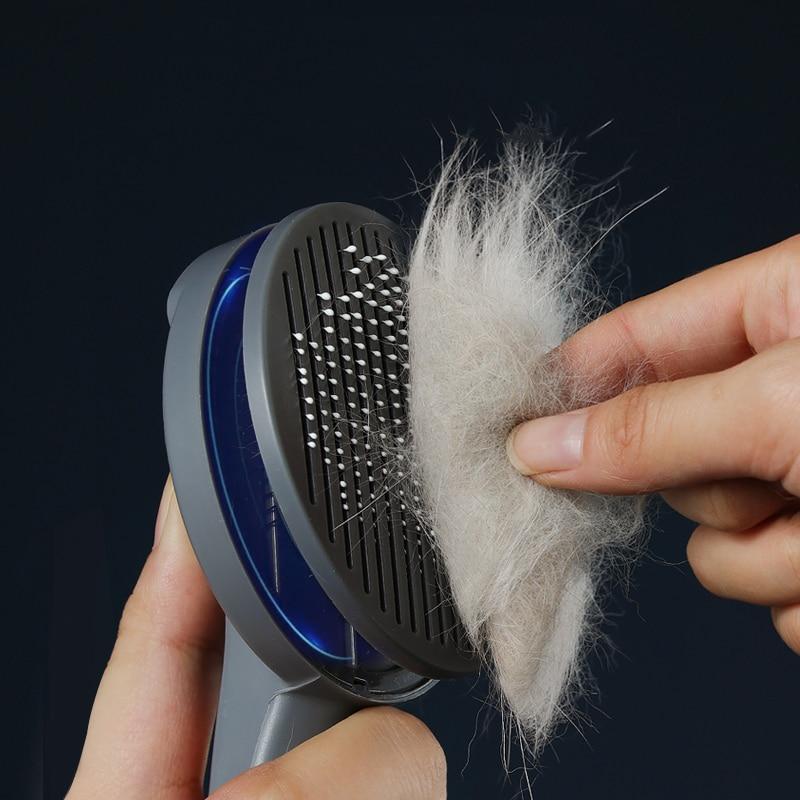 Pet Hair Remover Grooming Slicker Brush - Pet Combs & Brushes - DINIBLO 