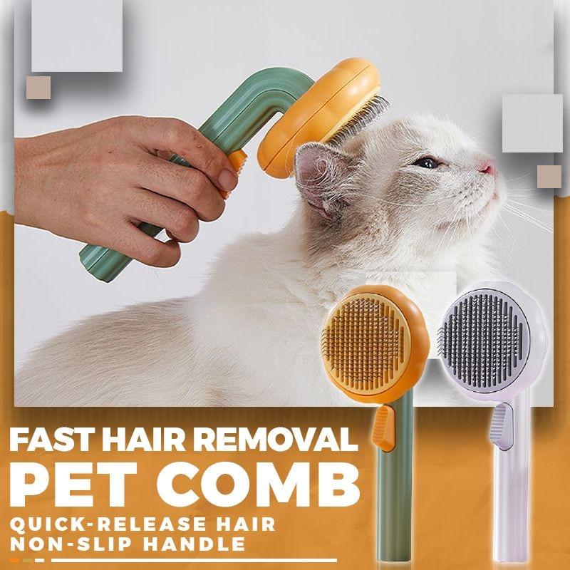 Cat Comb Dog Pet Hair Removal Grooming Brush - Pet Combs & Brushes - DINIBLO 