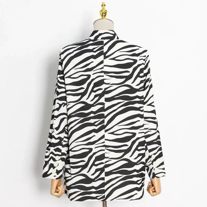 The Zebra Long Tail Blazer -  - DINIBLO 