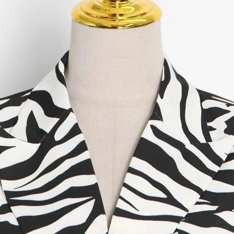 The Zebra Long Tail Blazer -  - DINIBLO 