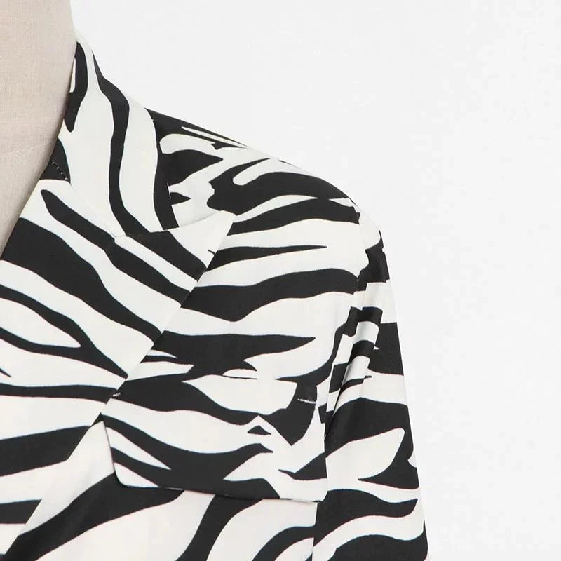 The Zebra Long Tail Blazer -  - DINIBLO 