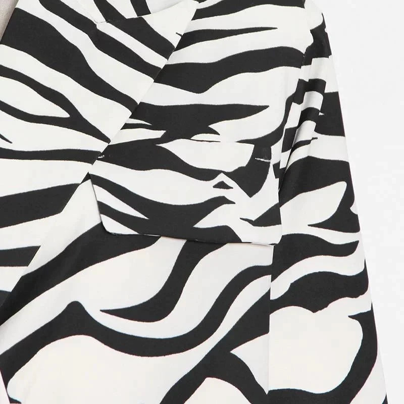 The Zebra Long Tail Blazer -  - DINIBLO 