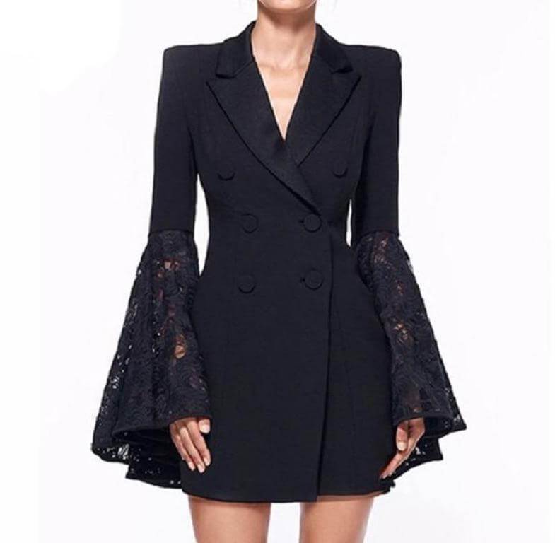 The Celeste Lace Blazer -  - DINIBLO 