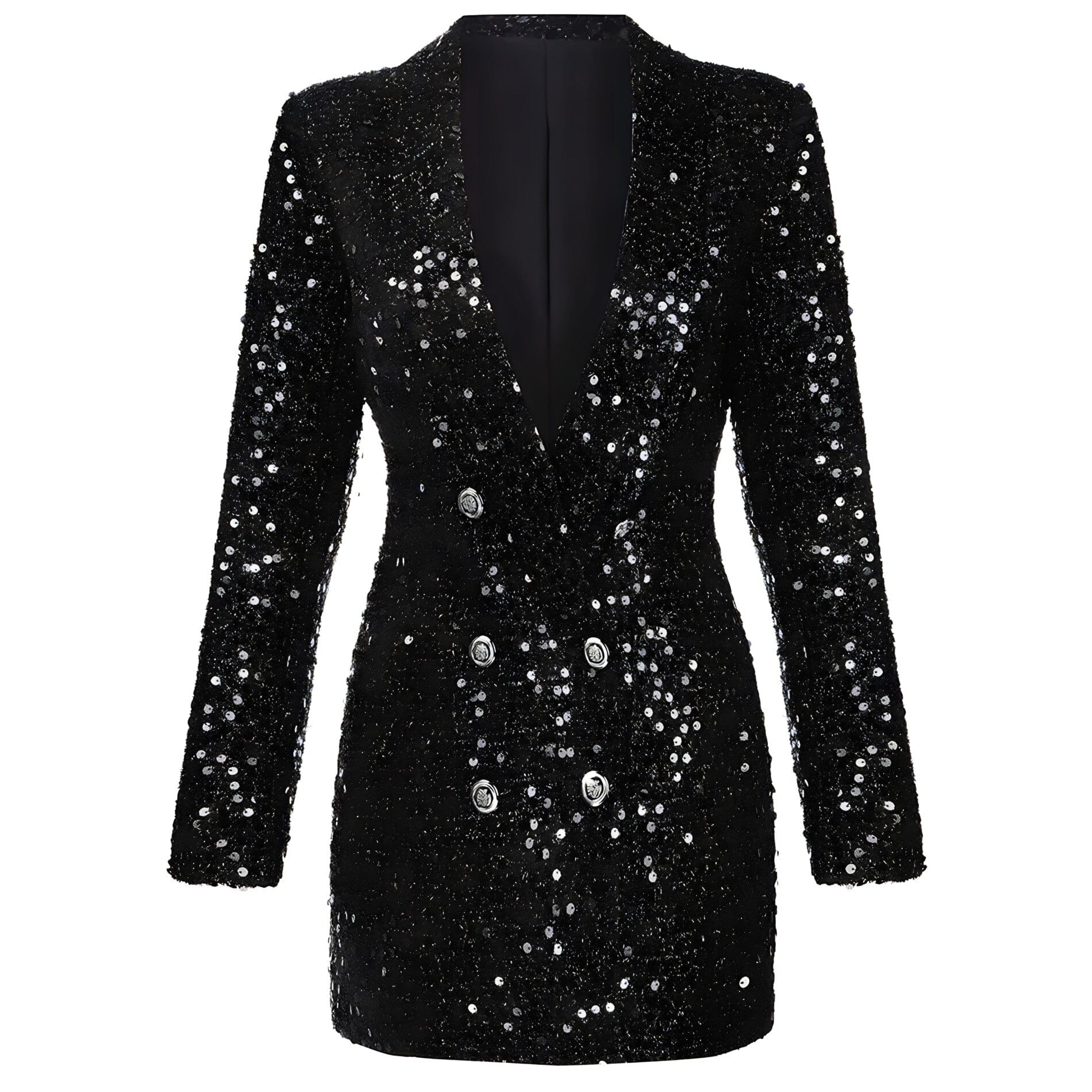 The Juliette Sequin Long Tail Blazer -  - DINIBLO 