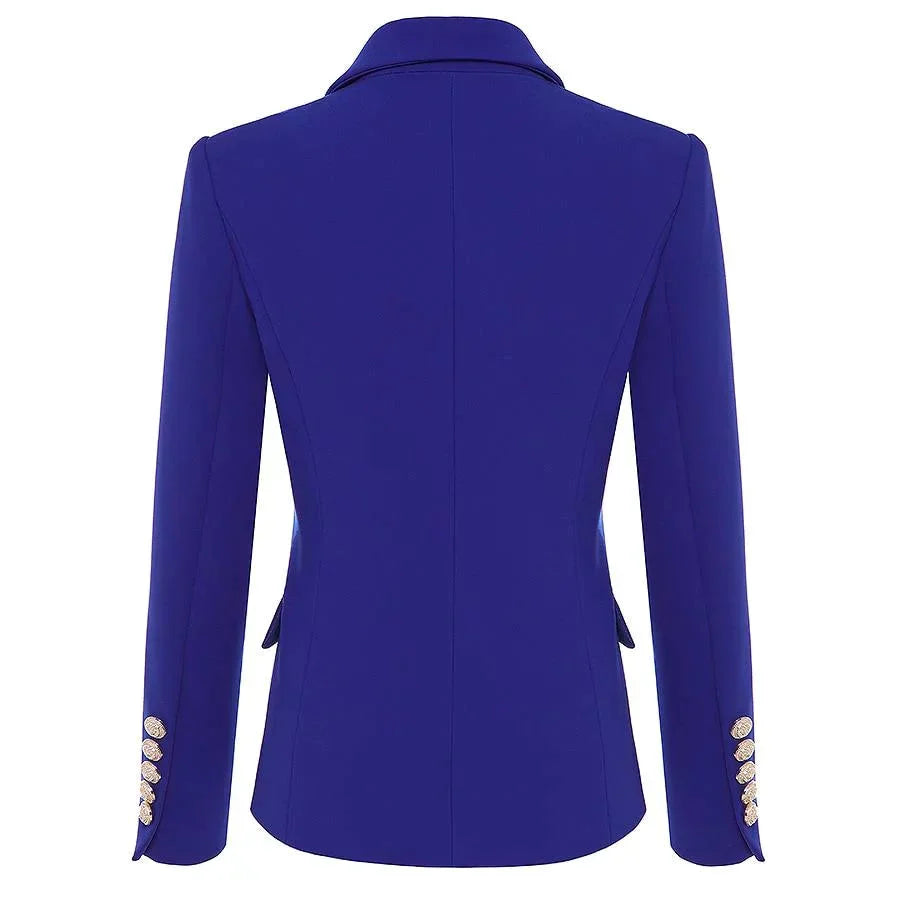 The Priscilla Slim Fit Blazer - Cobalt -  - DINIBLO 