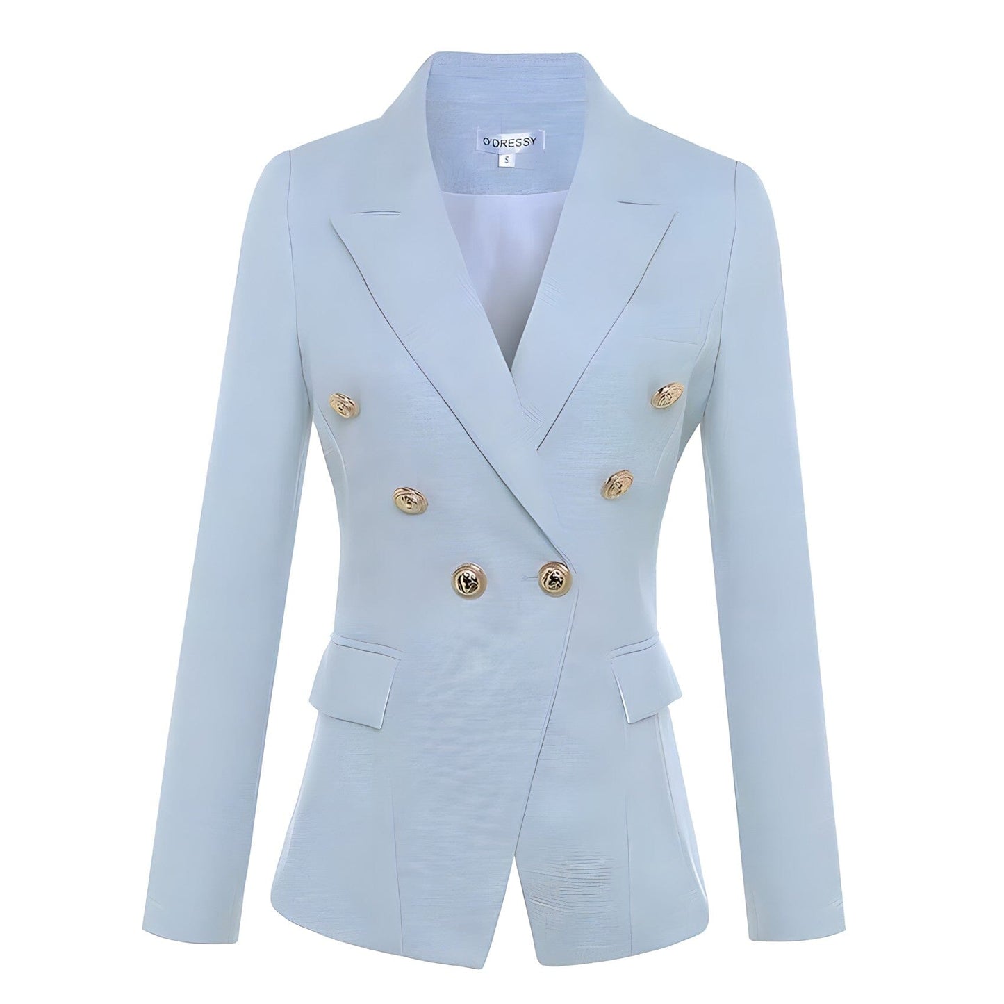 The Priscilla Slim Fit Blazer - Powder Blue -  - DINIBLO 