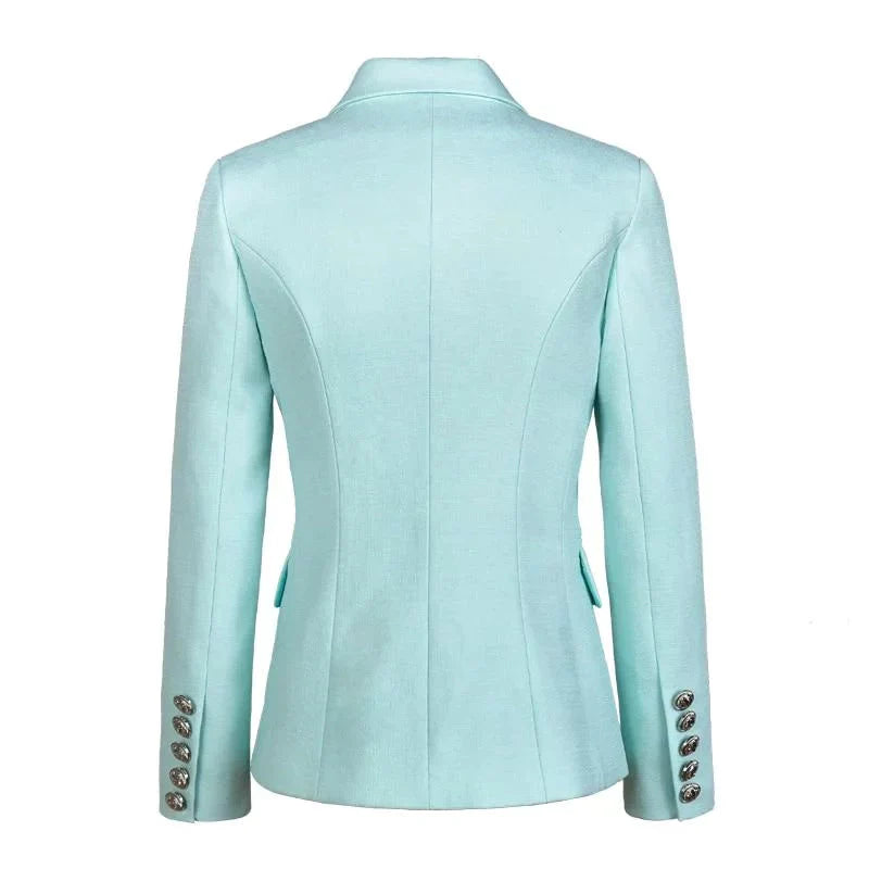 The Priscilla Slim Fit Blazer - Mint -  - DINIBLO 