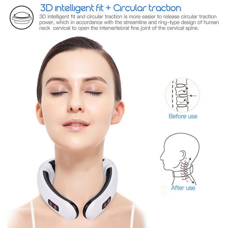 ReliefPro™ New 6-Mode Magnetic Portable Neck Massager - Beauty And Personal Care - DINIBLO 