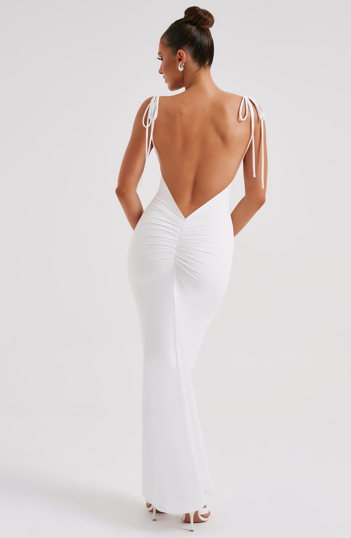 Sanya Maxi Dress - White - Dress - DINIBLO 