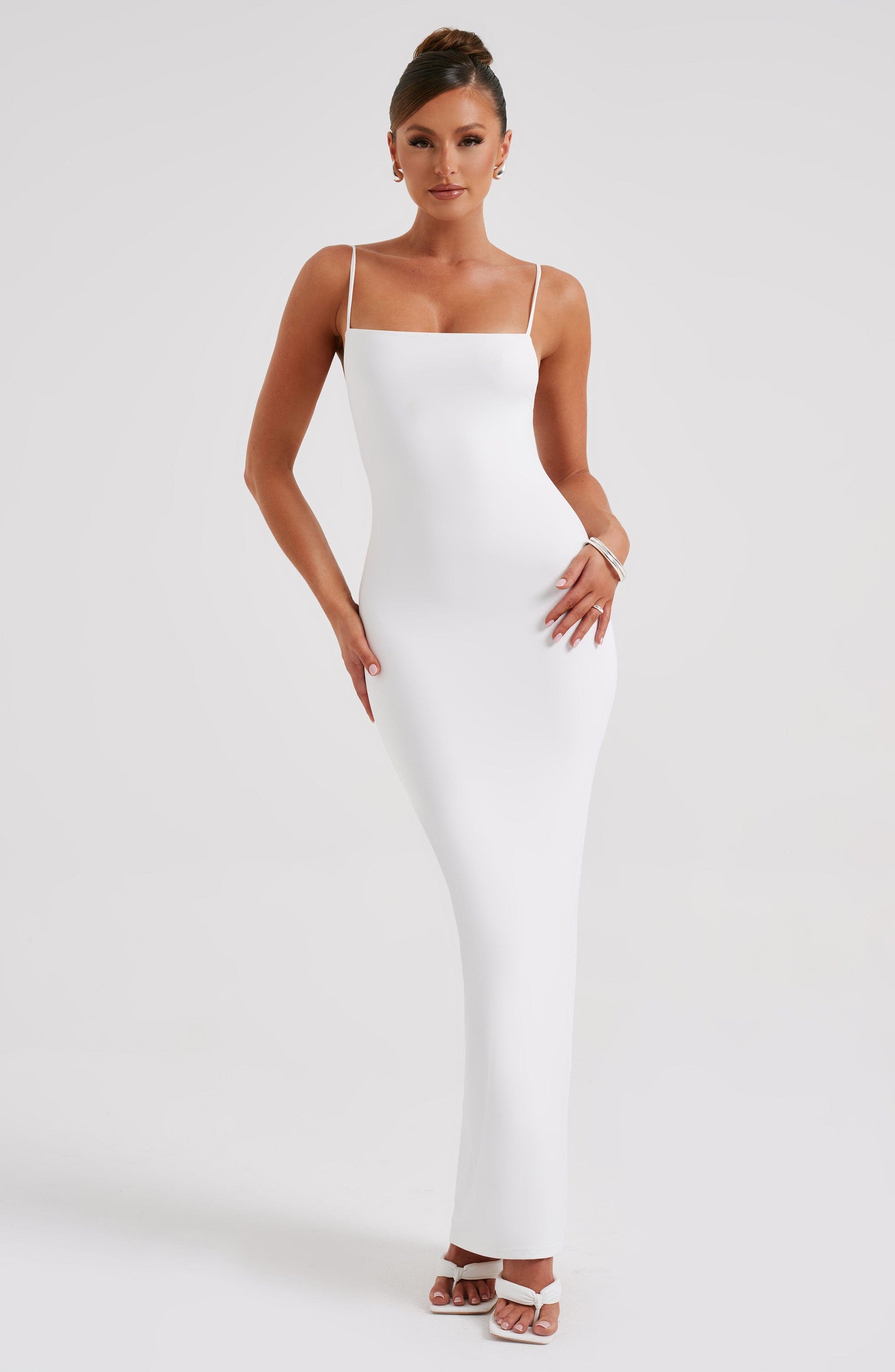 Sanya Maxi Dress - White - Dress - DINIBLO 