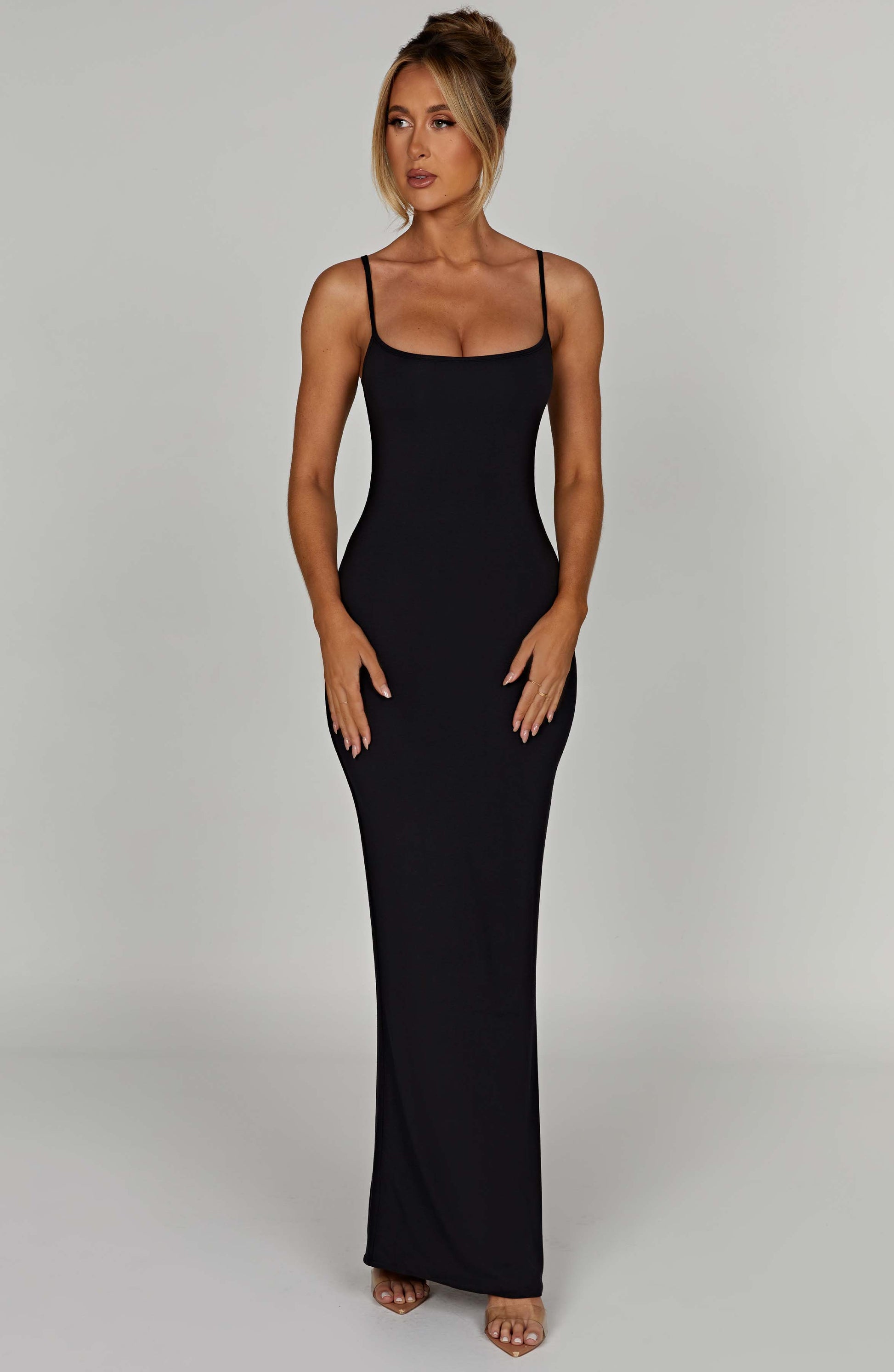 Saskia Maxi Dress - Black - Dress - DINIBLO 