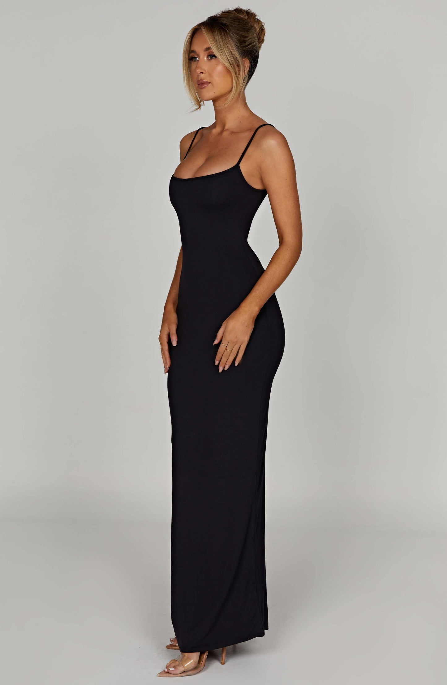 Saskia Maxi Dress - Black - Dress - DINIBLO 