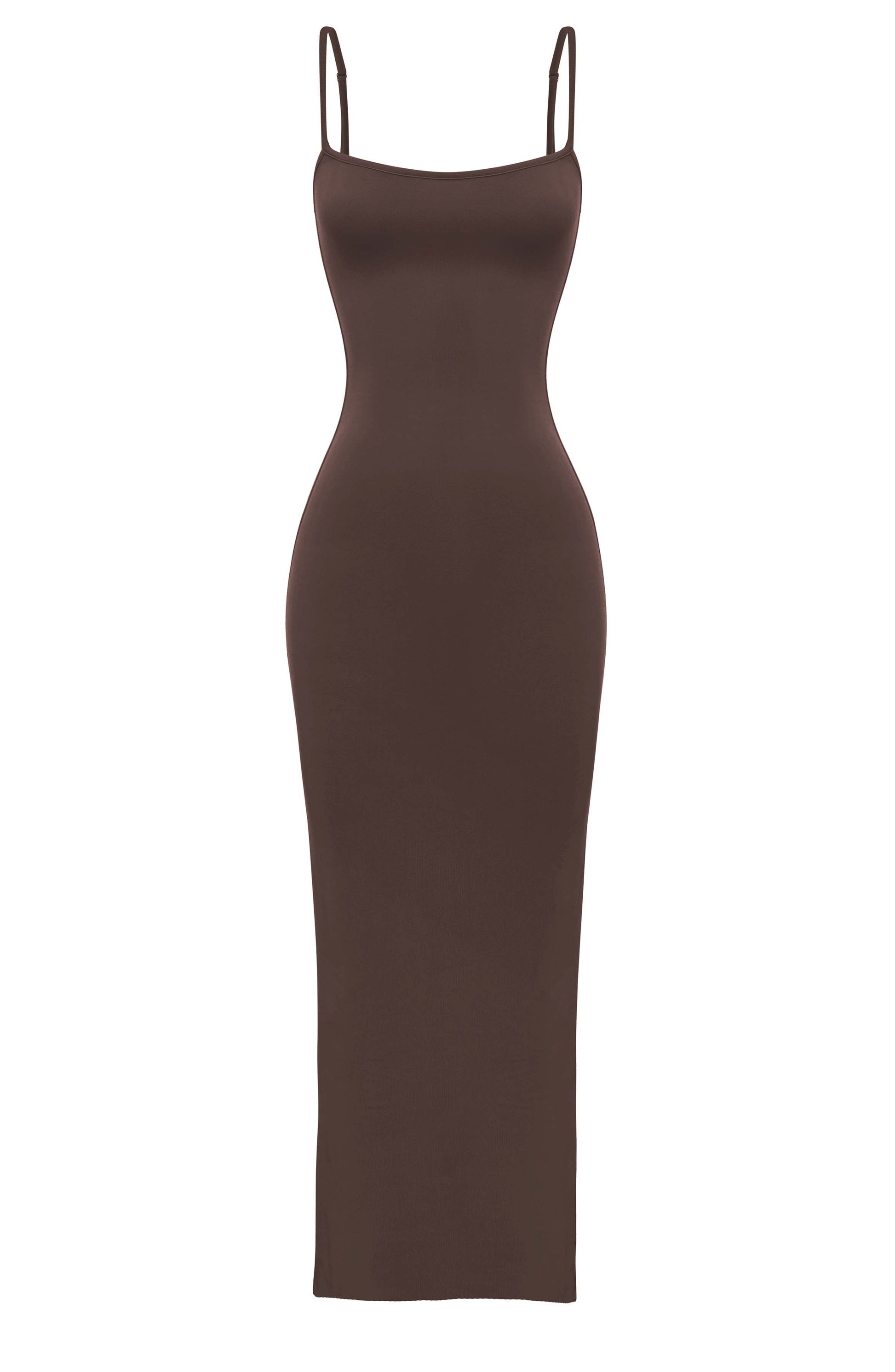 Saskia Maxi Dress - Chocolate - Dress - DINIBLO 