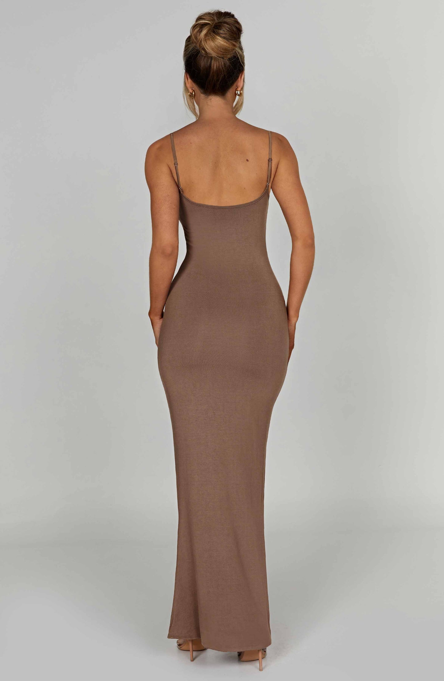 Saskia Maxi Dress - Mocha - Dress - DINIBLO 