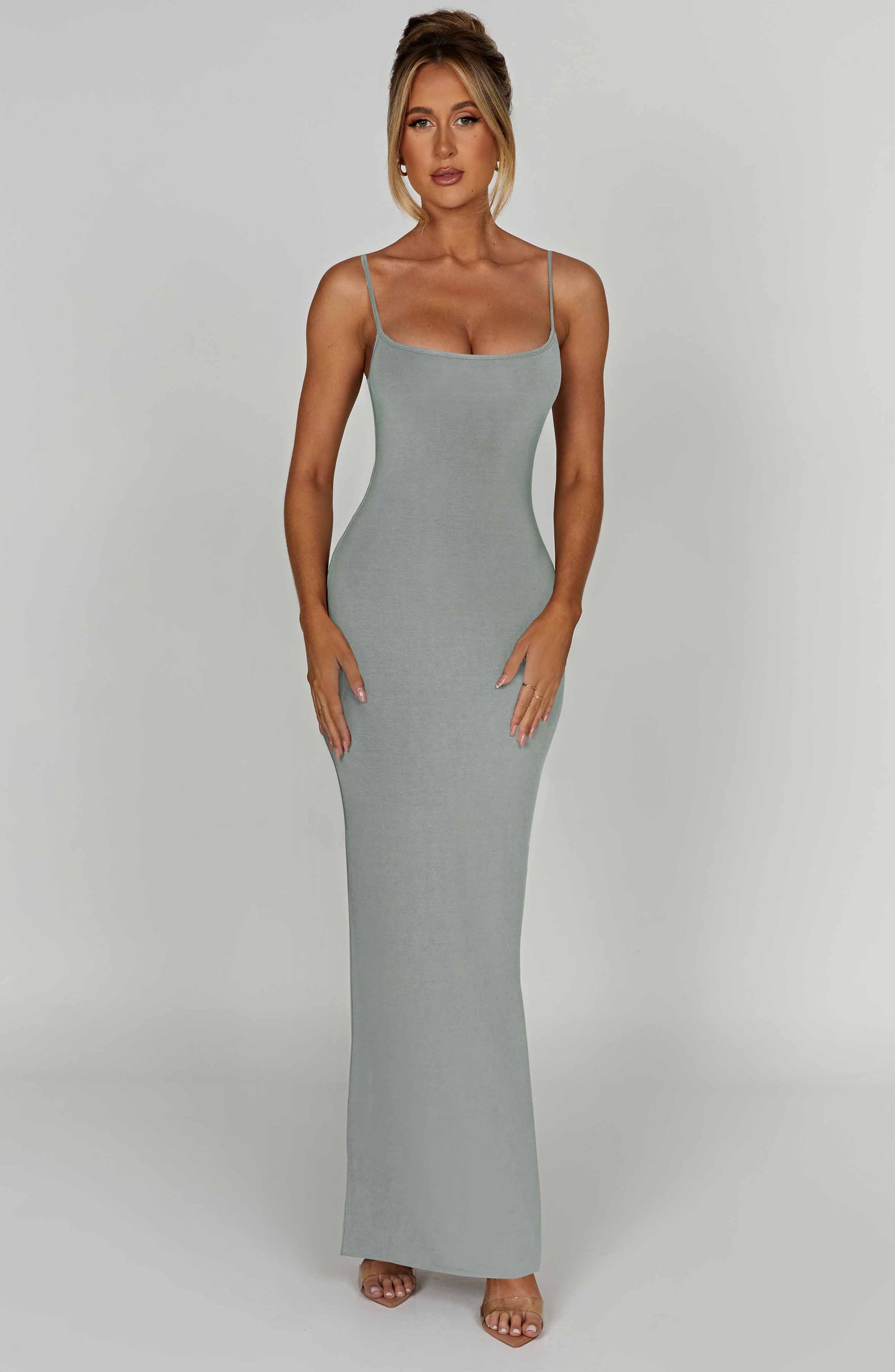 Saskia Maxi Dress - Steel - Dress - DINIBLO 