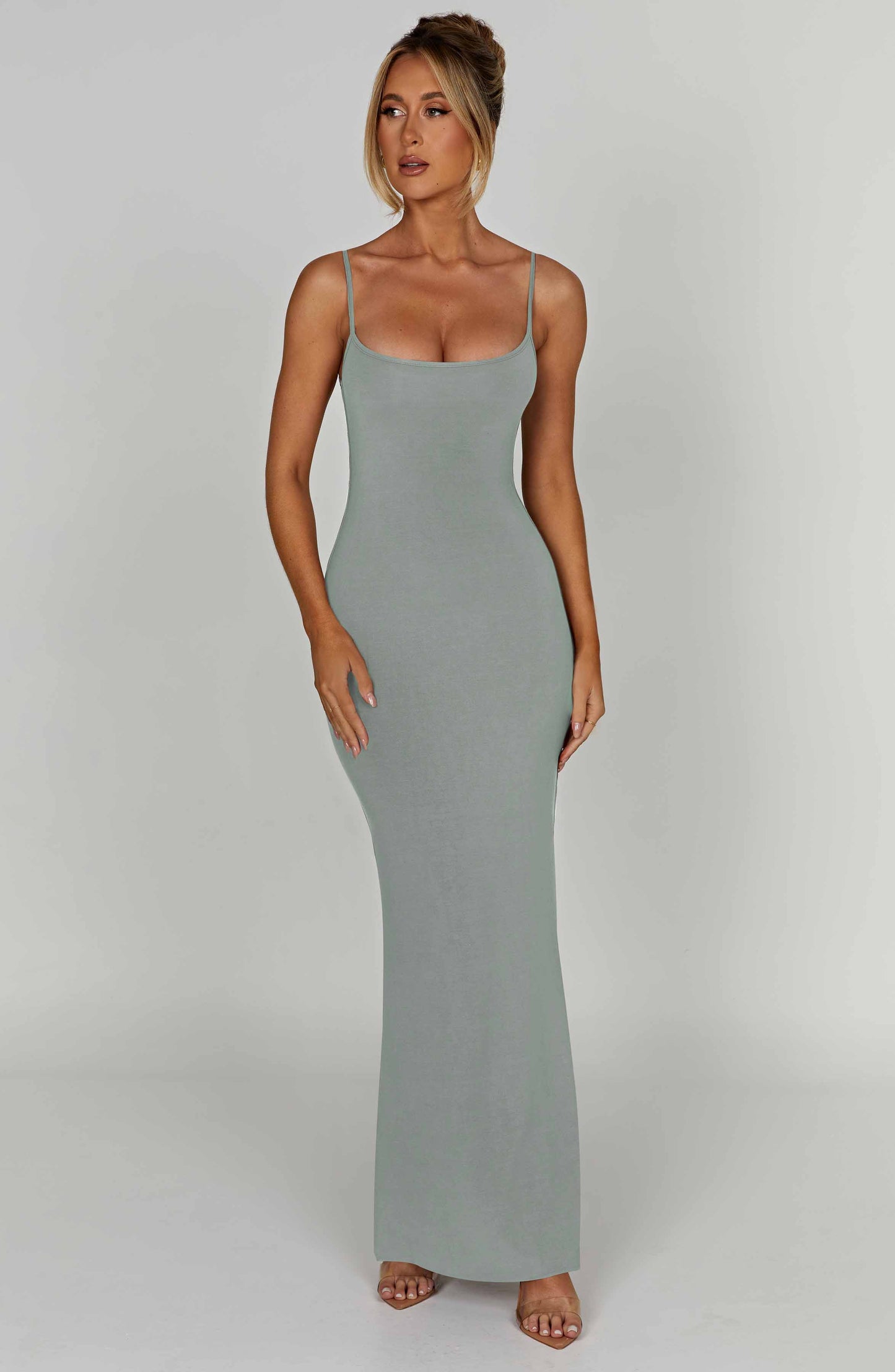 Saskia Maxi Dress - Steel - Dress - DINIBLO 