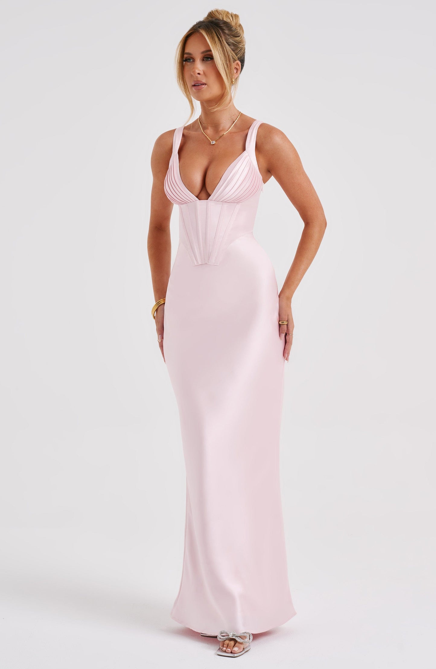 Shae Maxi Dress - Blush - Dress - DINIBLO 