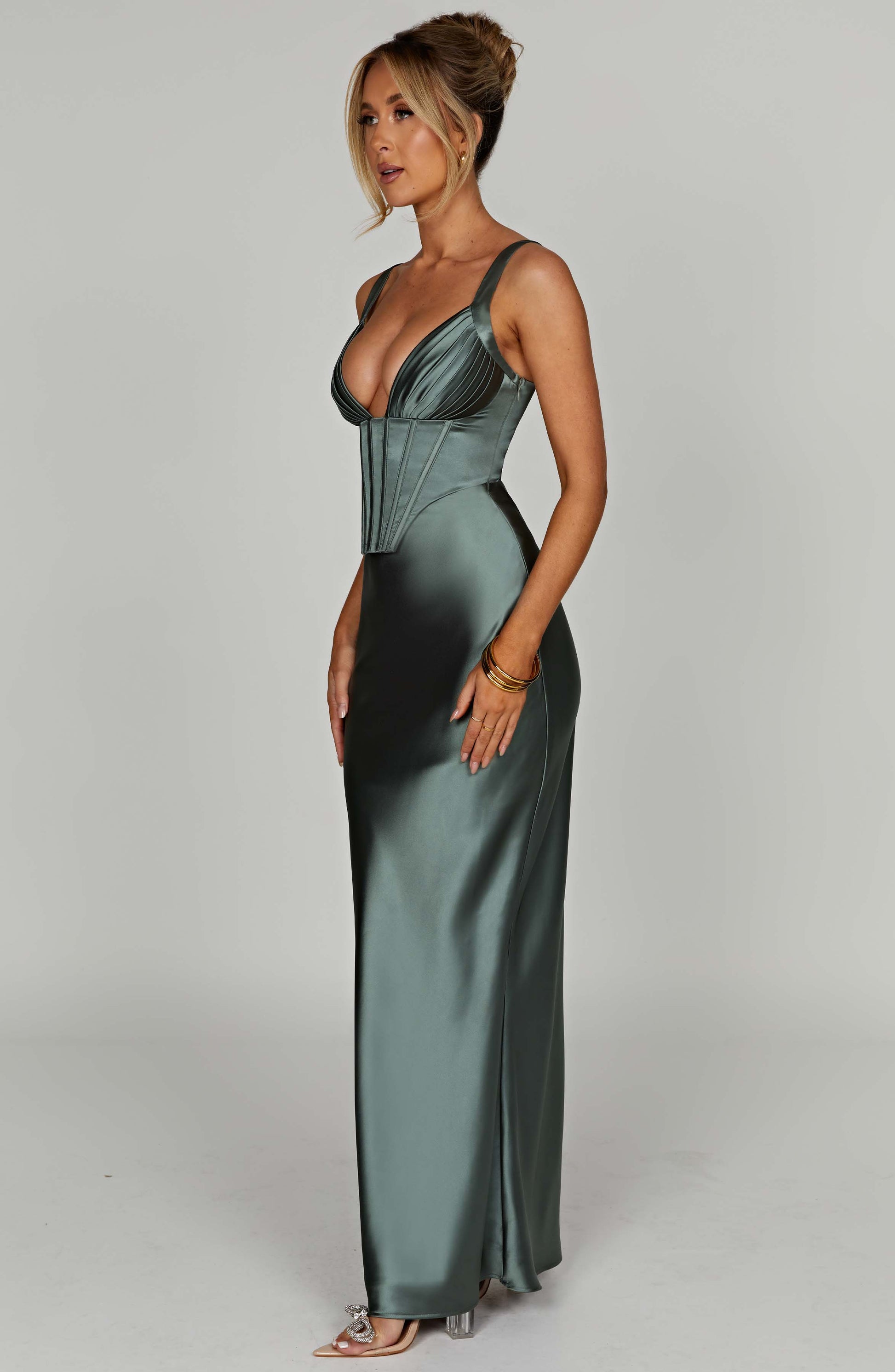 Shae Maxi Dress - Sage - Dress - DINIBLO 