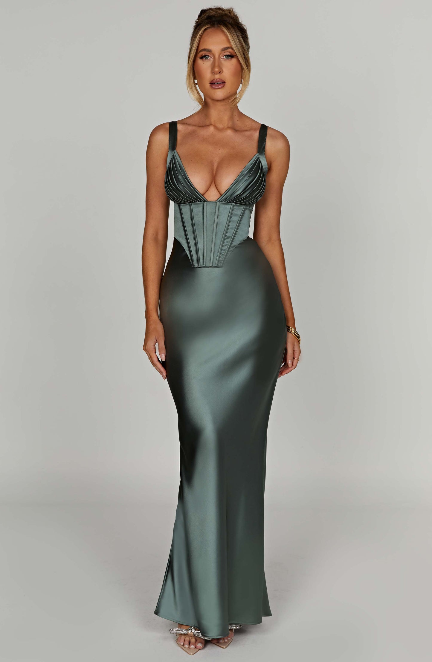 Shae Maxi Dress - Sage - Dress - DINIBLO 