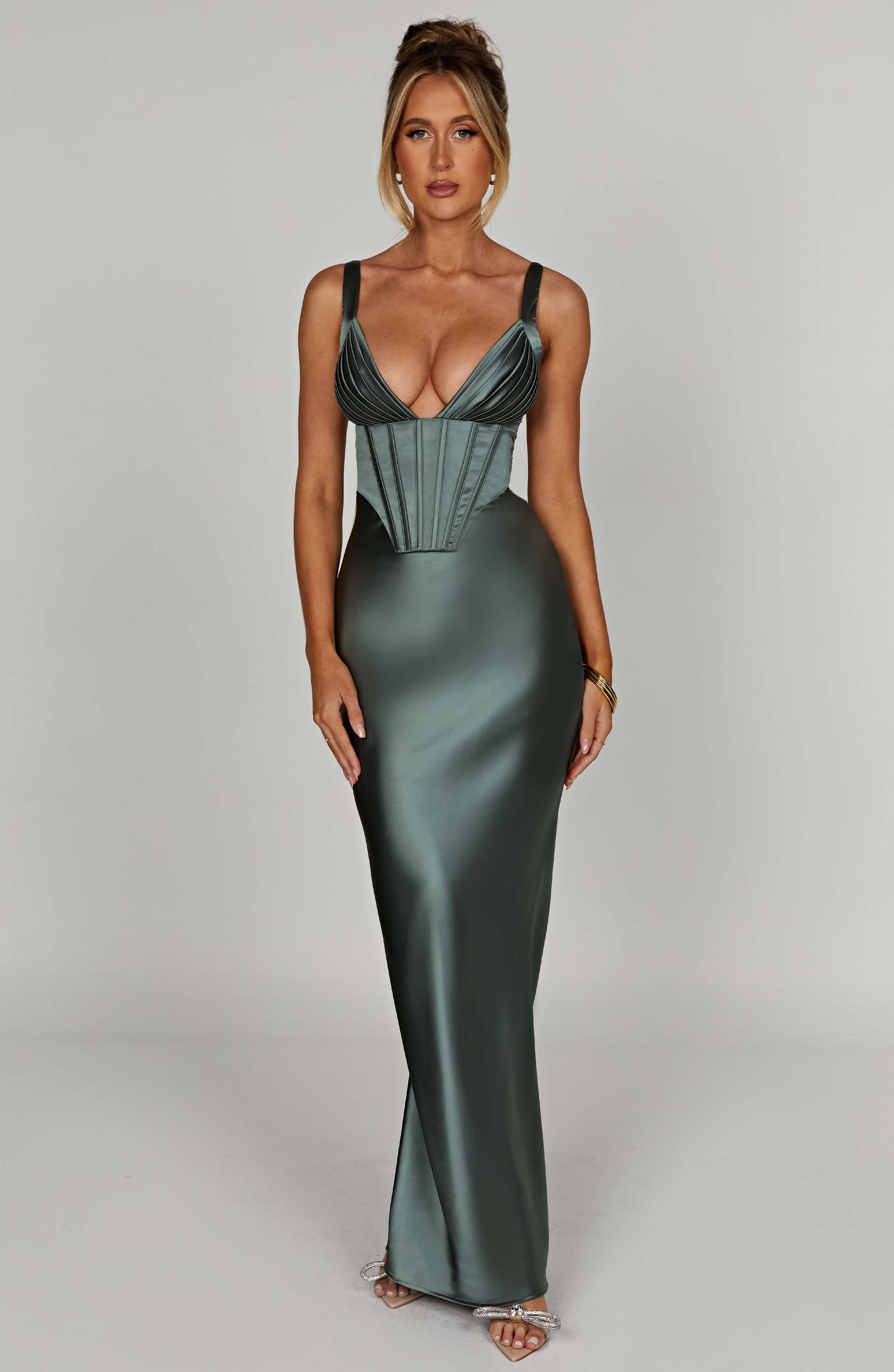 Shae Maxi Dress - Sage - Dress - DINIBLO 