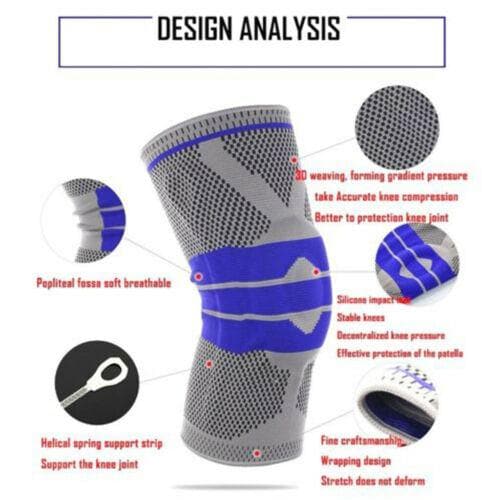 Silicone Spring Knee Protection Sleeve - Personal Care - DINIBLO 