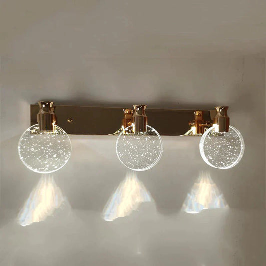 Simple Crystal LED Wall Lamp for Bathroom Bedroom - Wall Light - DINIBLO 