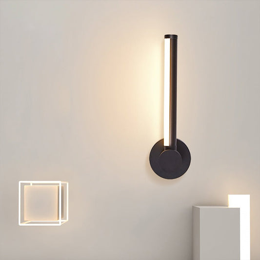 Simple Rotatable Three-color Dimming LED Wall Lamp for Living Room Background Wall - Lighting > Wall Lights > LED Wall Lights - DINIBLO 