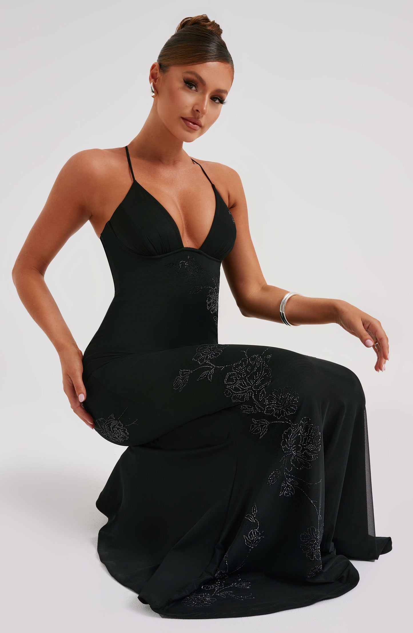 Teresa Maxi Dress - Black - Dress - DINIBLO 