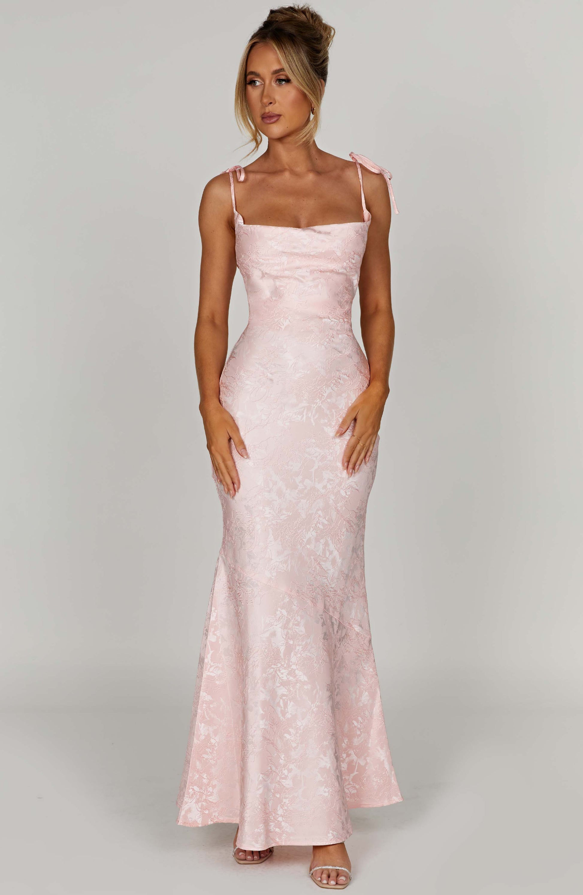 Whitney Maxi Dress - Blush - Dress - DINIBLO 