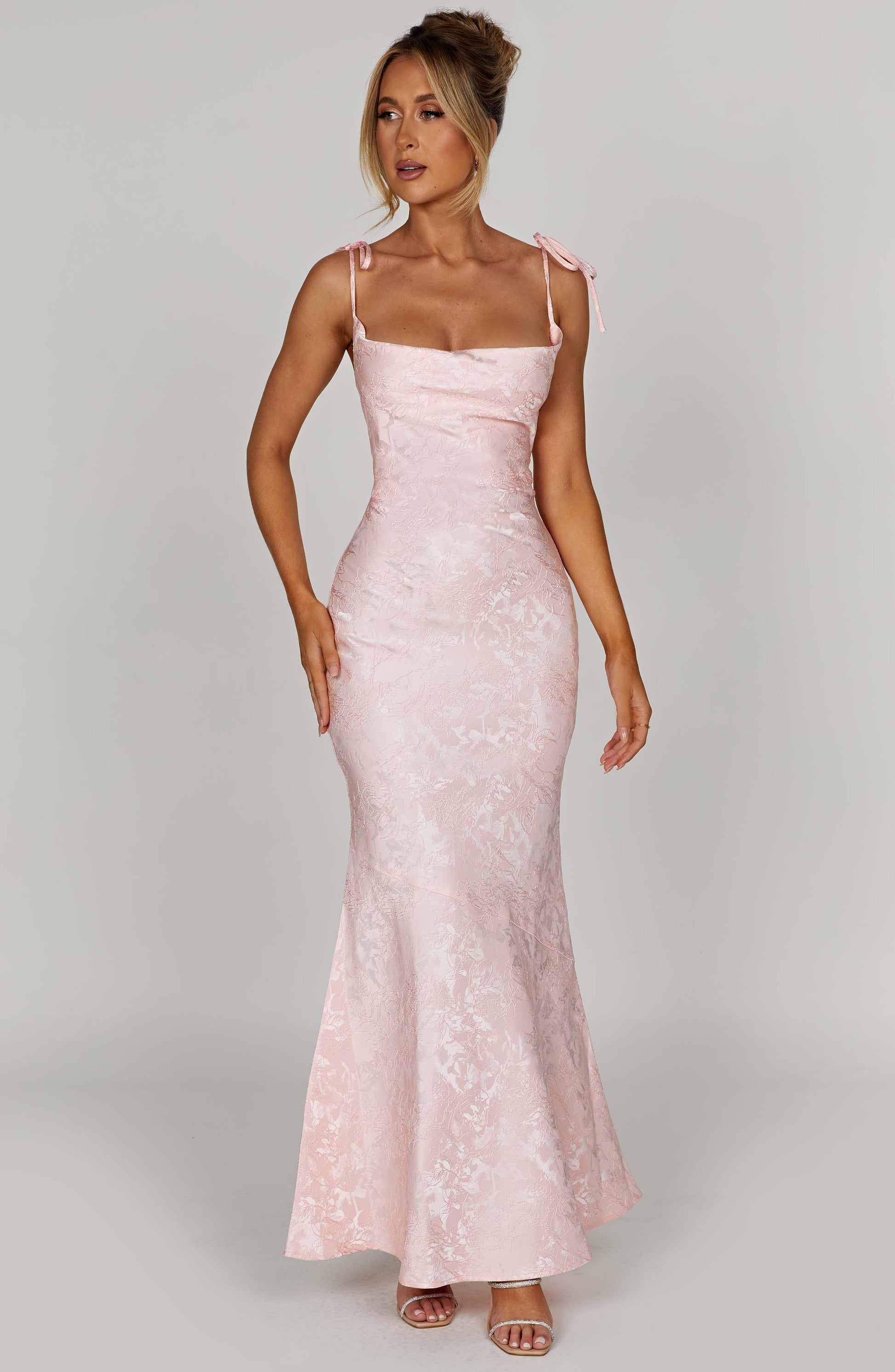 Whitney Maxi Dress - Blush - Dress - DINIBLO 