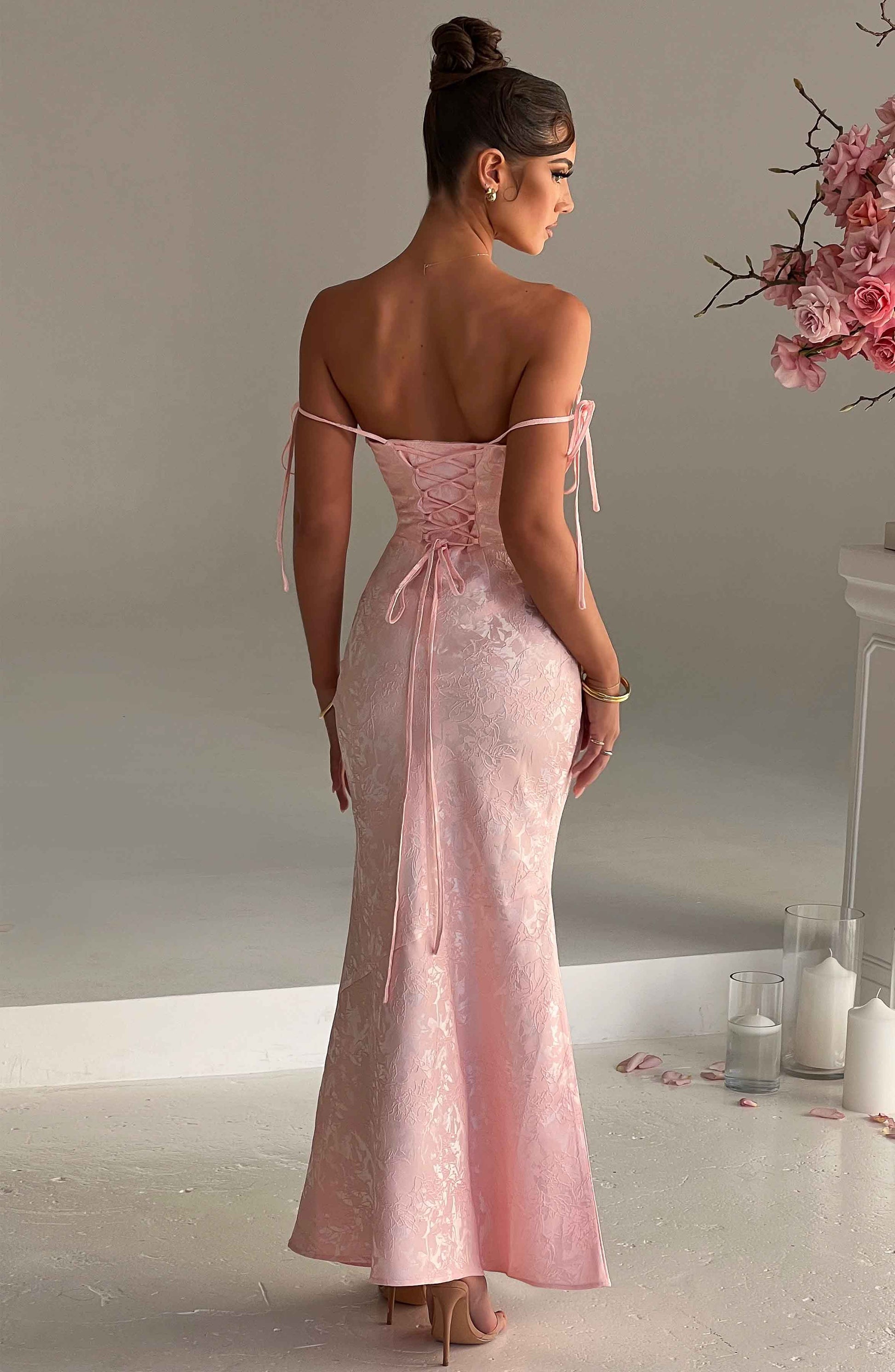 Whitney Maxi Dress - Blush - Dress - DINIBLO 