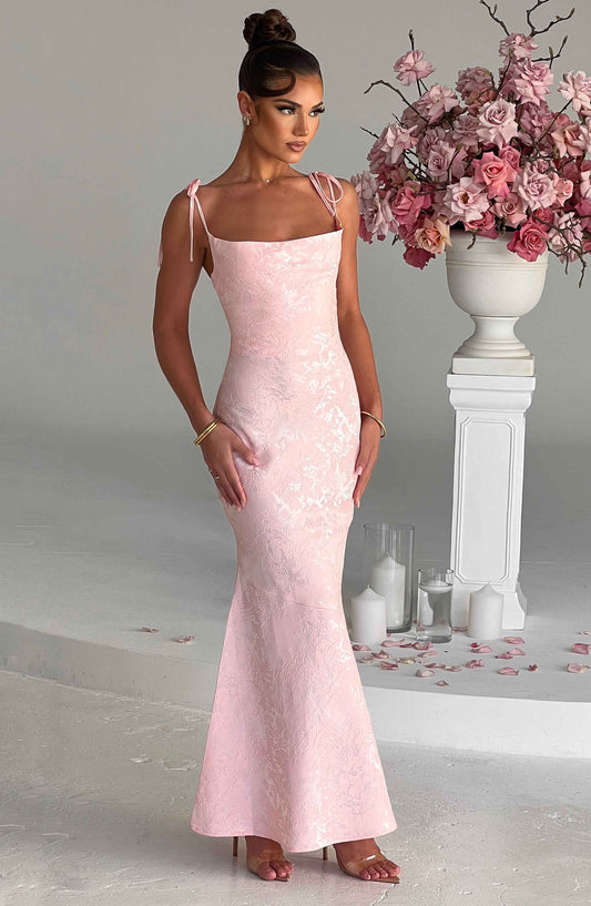 Whitney Maxi Dress - Blush - Dress - DINIBLO 