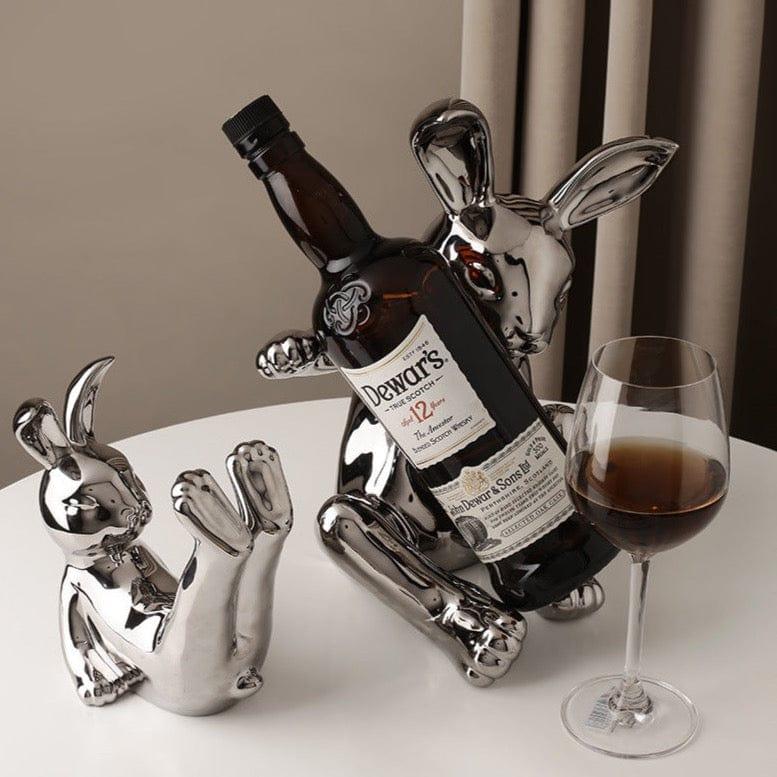 Yunque Rabbit Wine Holder & Decor - 0 - DINIBLO 