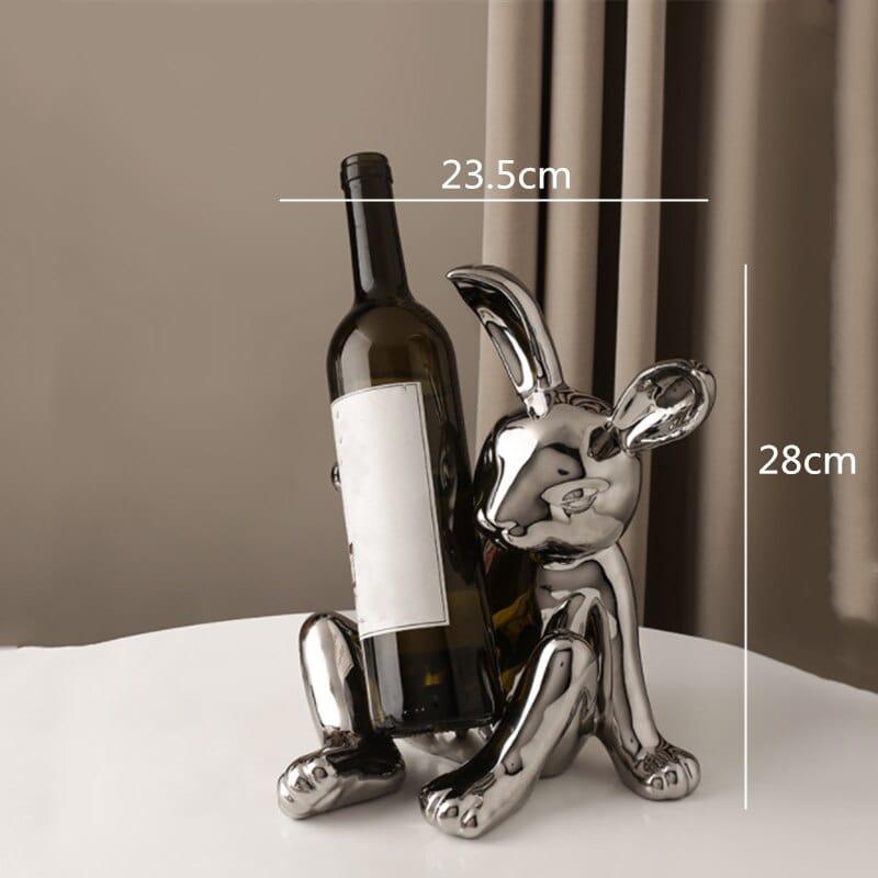 Yunque Rabbit Wine Holder & Decor - 0 - DINIBLO 