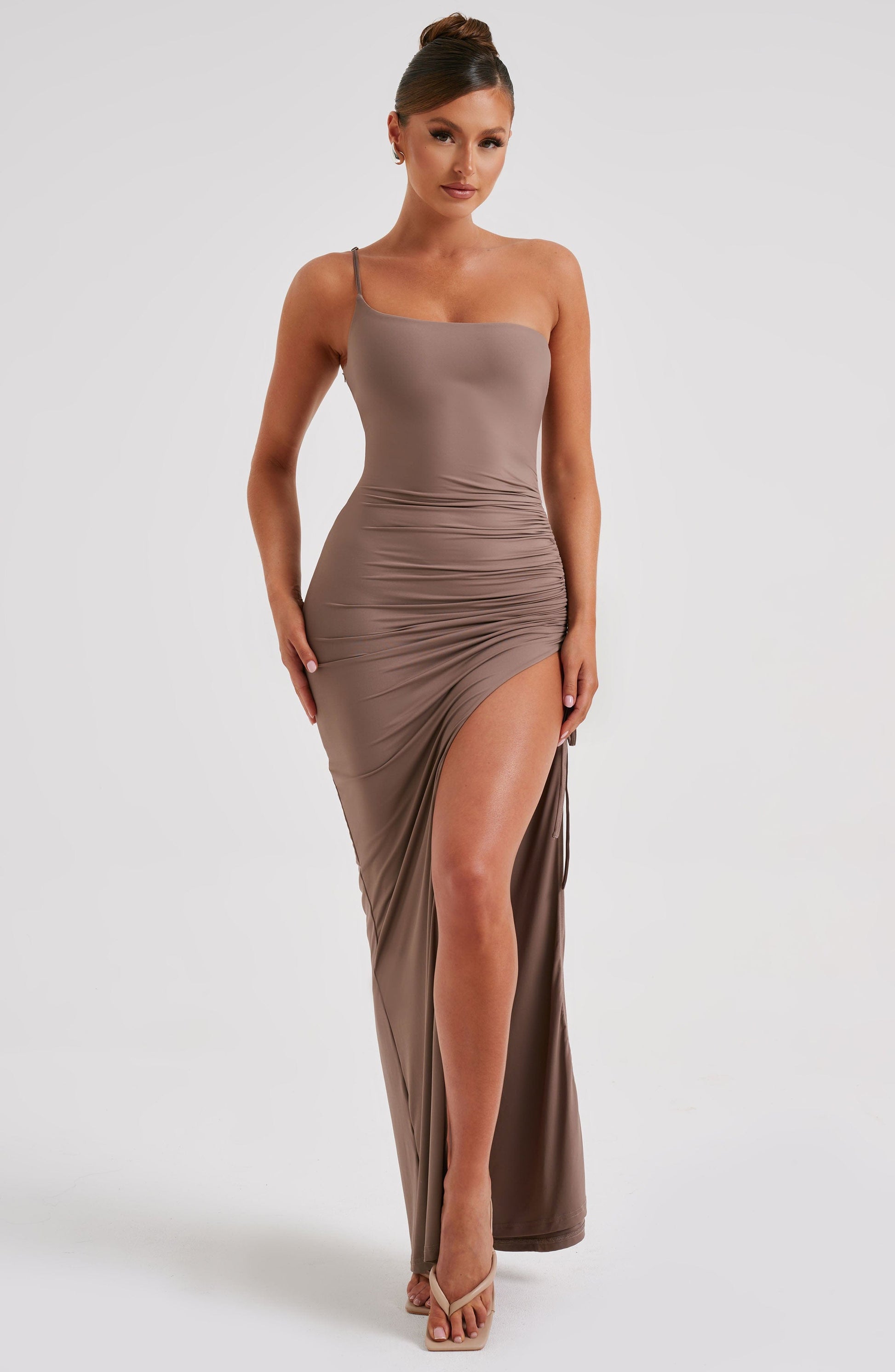 Zuri Maxi Dress - Chocolate - Dress - DINIBLO 