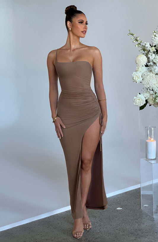 Zuri Maxi Dress - Chocolate - Dress - DINIBLO 