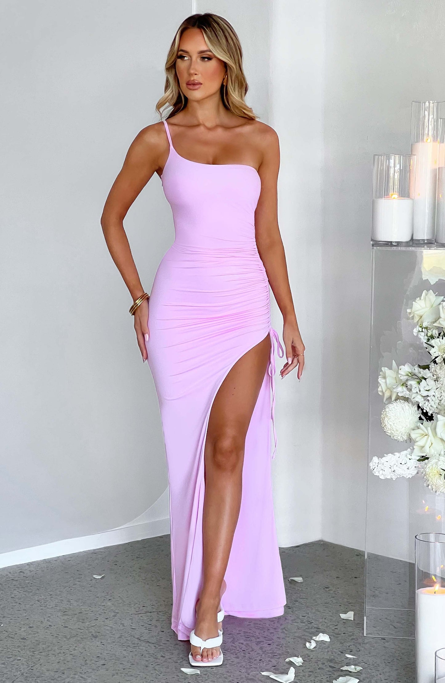 Zuri Maxi Dress - Pink - Dress - DINIBLO 