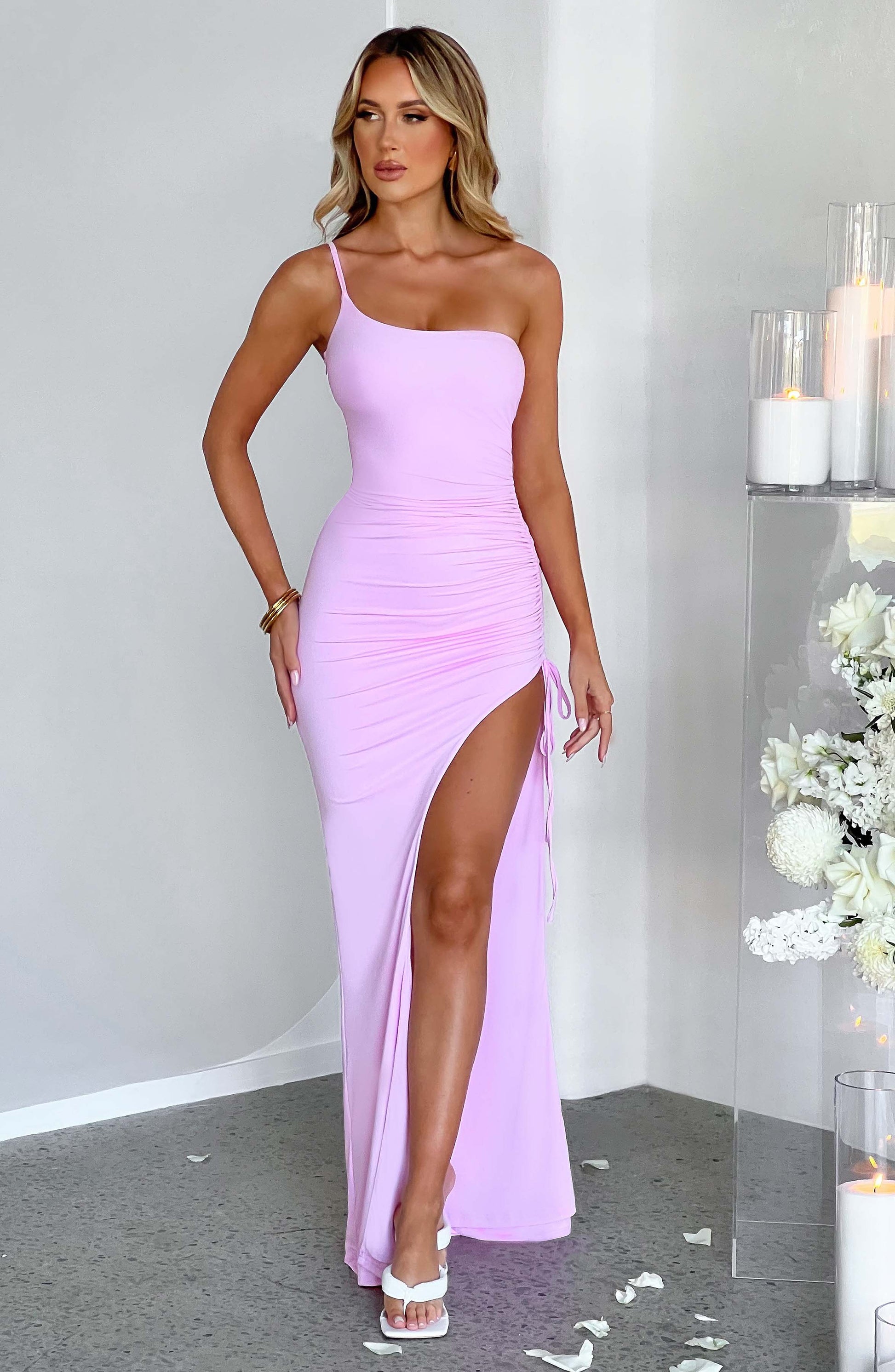 Zuri Maxi Dress - Pink - Dress - DINIBLO 